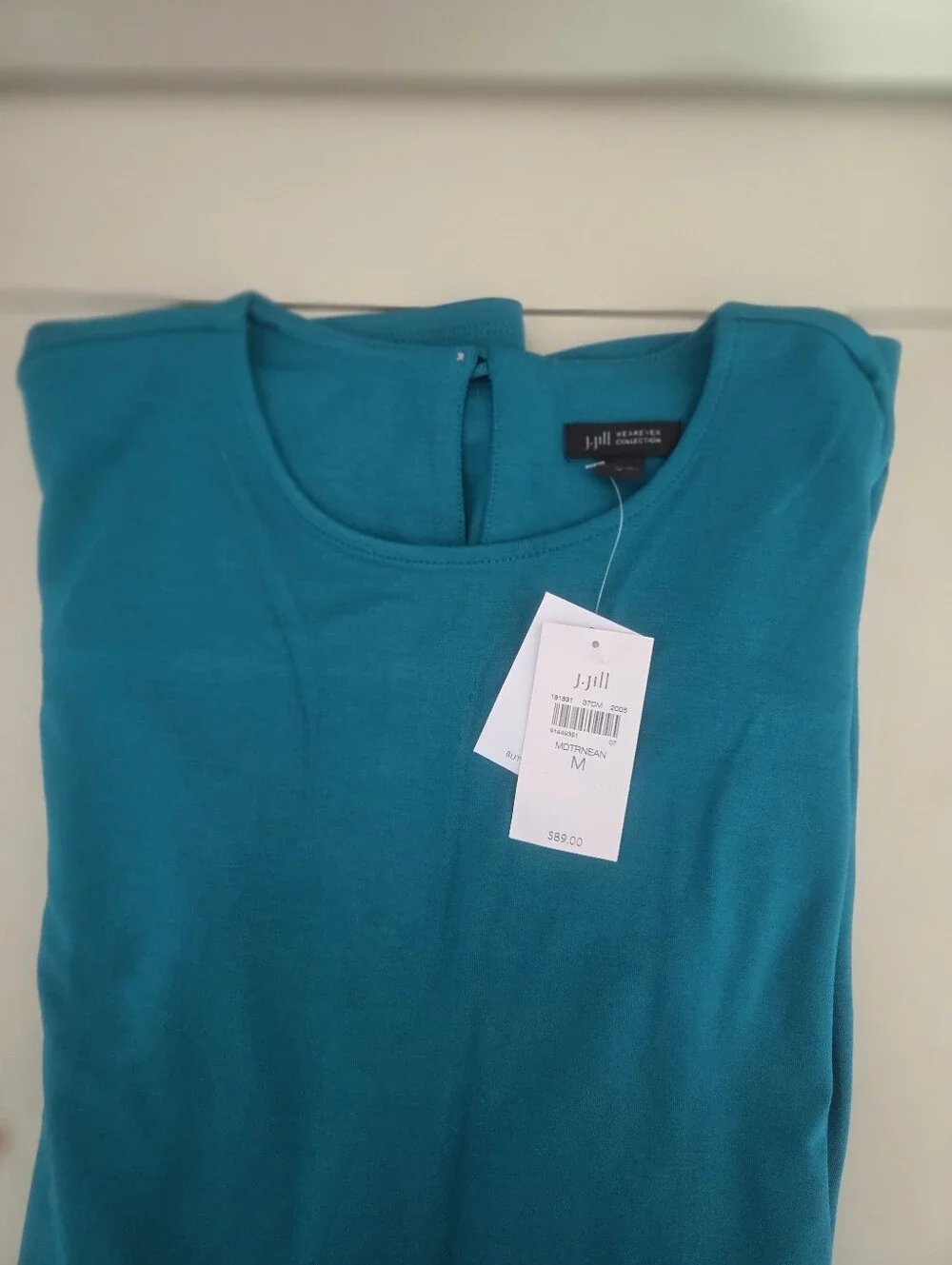 NWT Womens J. Jill Teal Women's Dress Size Medium